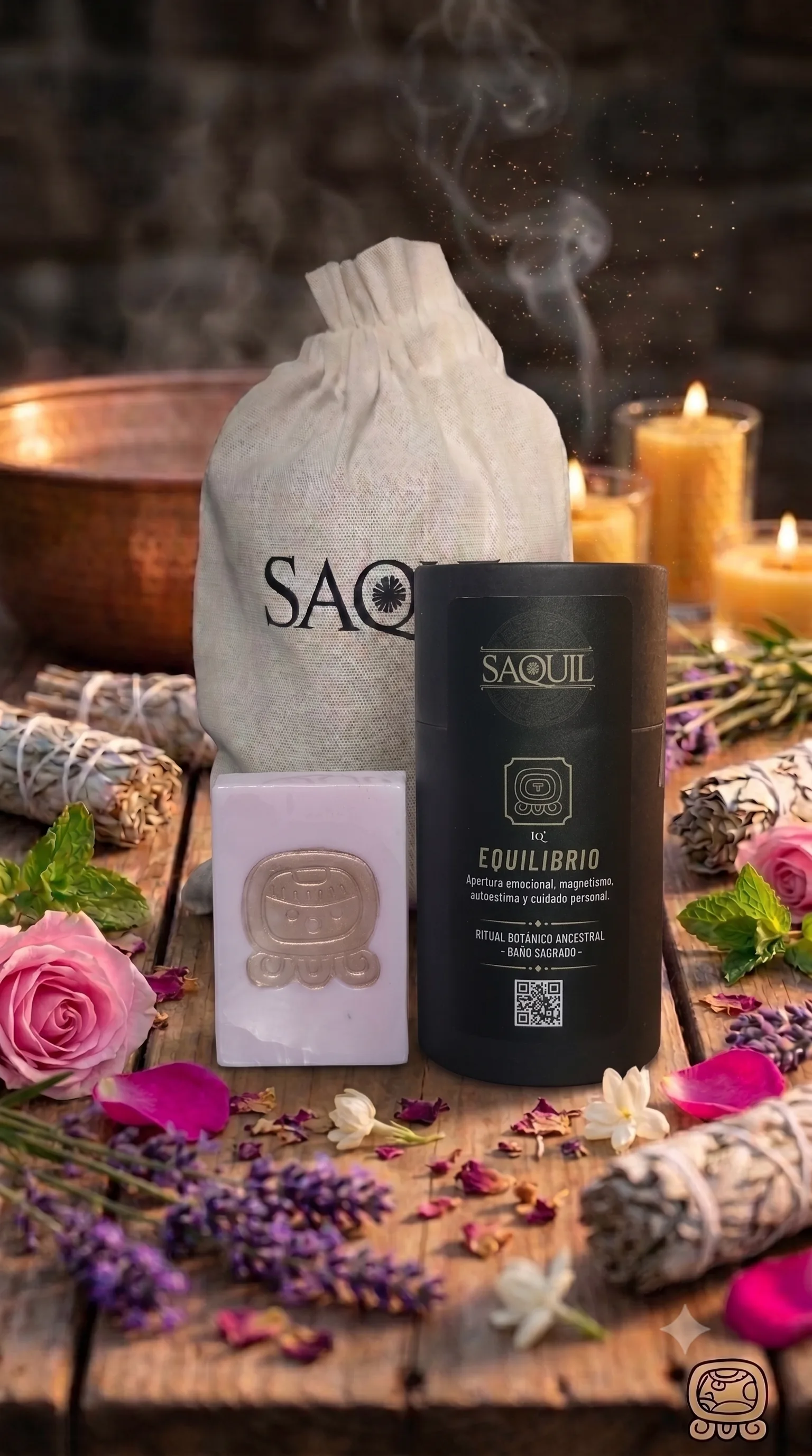 Baño de Equilibrio · Kit Sagrado (Sello de Iq')