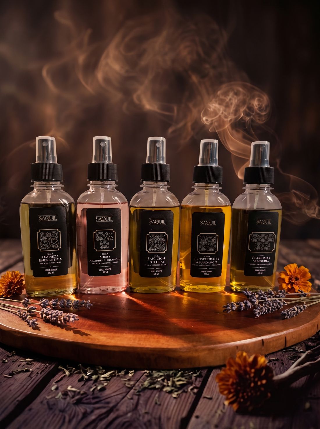 Sprays áuricos SAQUIL